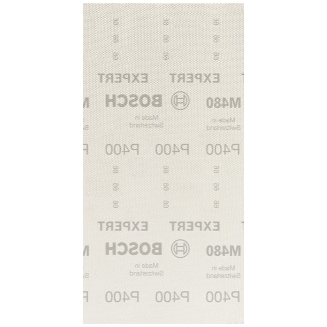 Bosch EXPERT M480 Schleifnetz für Schwingschleifer, 115 x 230 mm, K 400, 10er-Pack