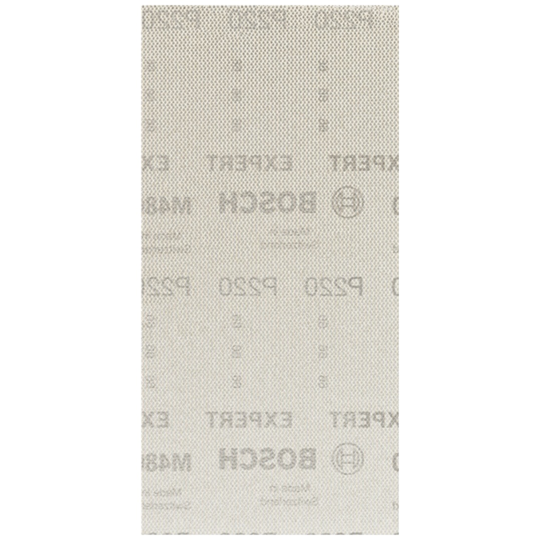 Bosch EXPERT M480 Schleifnetz für Schwingschleifer, 115 x 230 mm, K 220, 50-tlg.