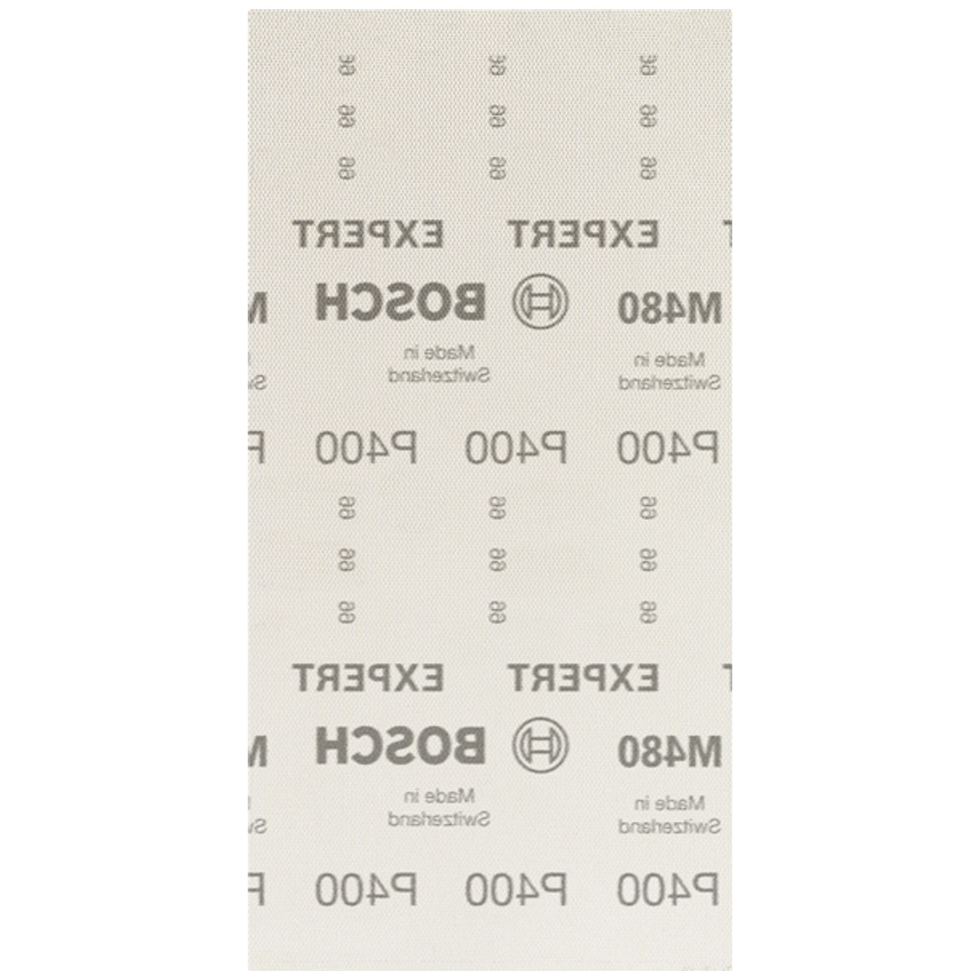 Bosch EXPERT M480 Schleifnetz für Schwingschleifer, 115 x 230 mm, K 400, 50-tlg.