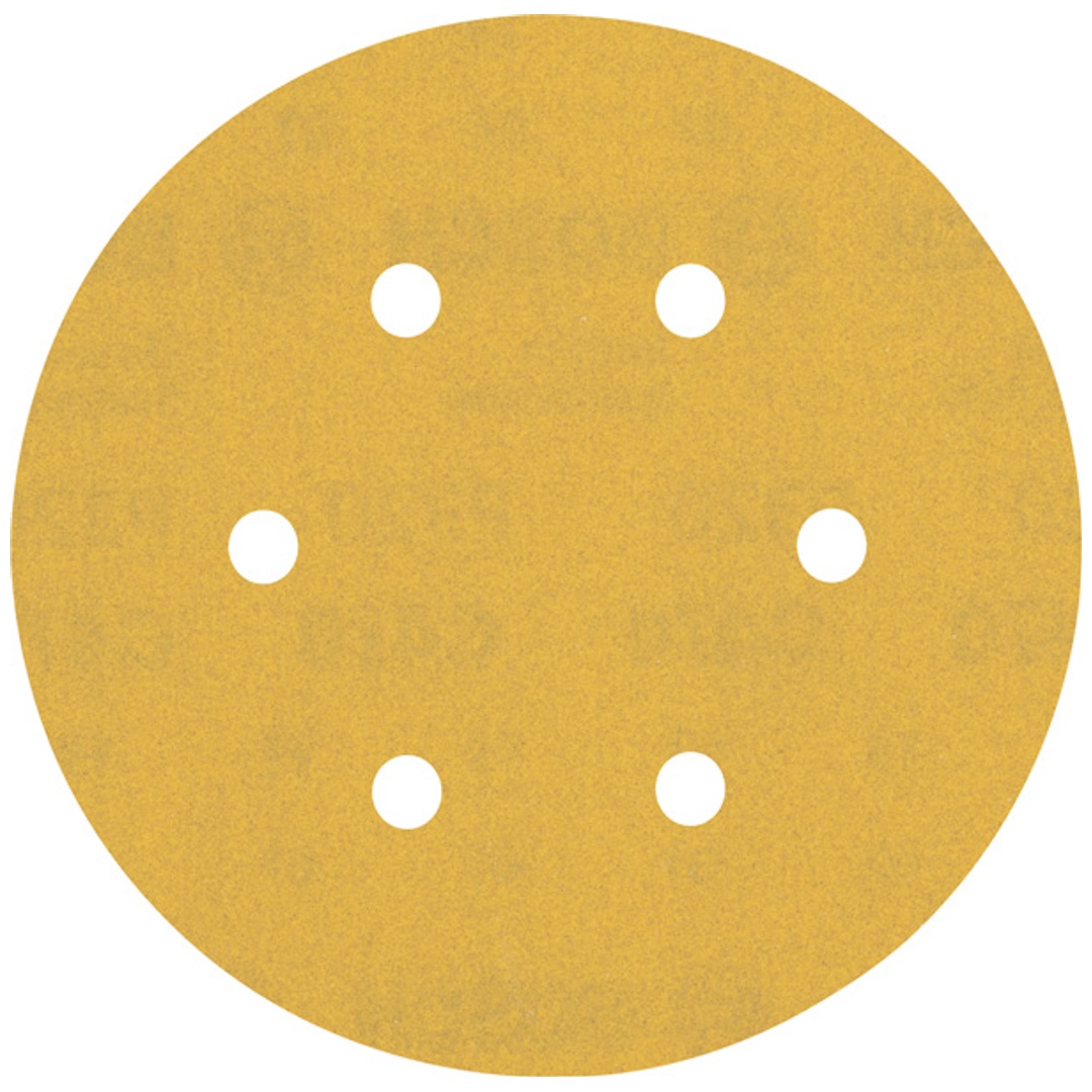 Bosch EXPERT C470 Schleifpapier mit 6 Löchern für Exzenterschl., 150 mm, K 320, 5-tlg.
