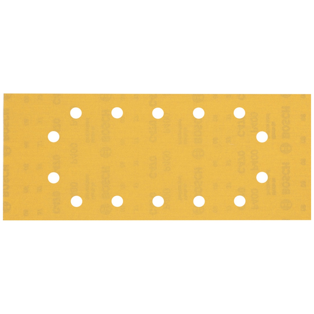 Bosch EXPERT C470 Schleifpap., 14 Lö. für Schwingschl., 115 x 280 mm, K 400, 10er-Pack
