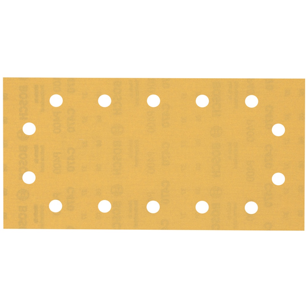 Bosch EXPERT C470 Schleifpap., 14 Löcher für Schw.schl., 115 x 230 mm, K 400, 10 Stk.
