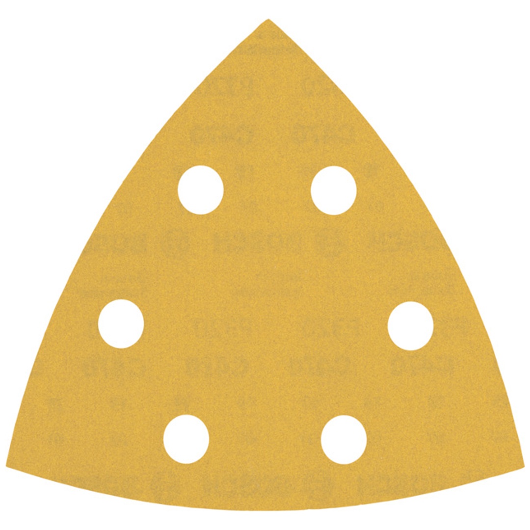 Bosch EXPERT C470 Schleifpapier für Deltaschleifer, 93 mm, K 320, 50 Stück