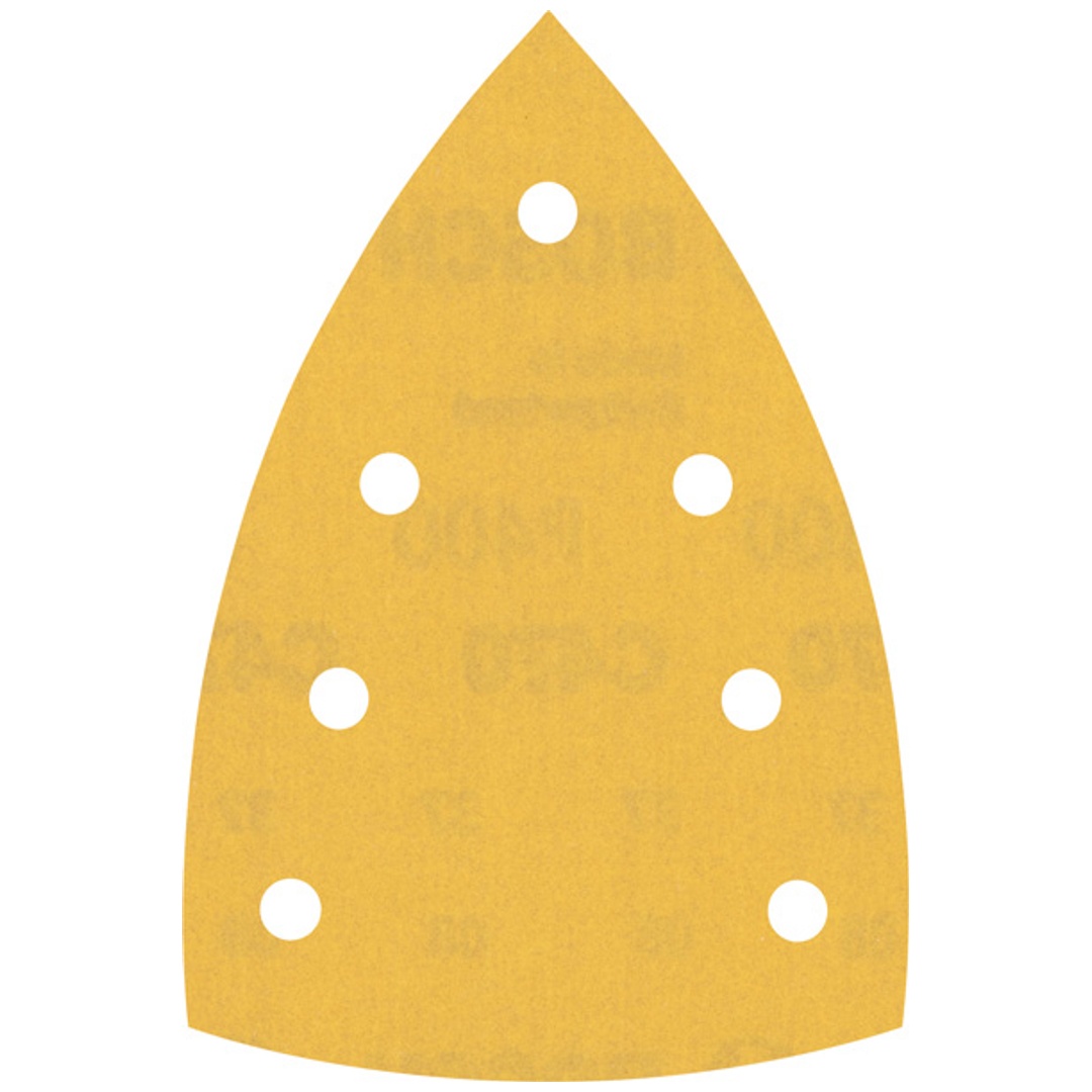Bosch EXPERT C470 Schleifpapier mit 7 Löchern, 100 x 150 mm, K 400, 10er-Pack