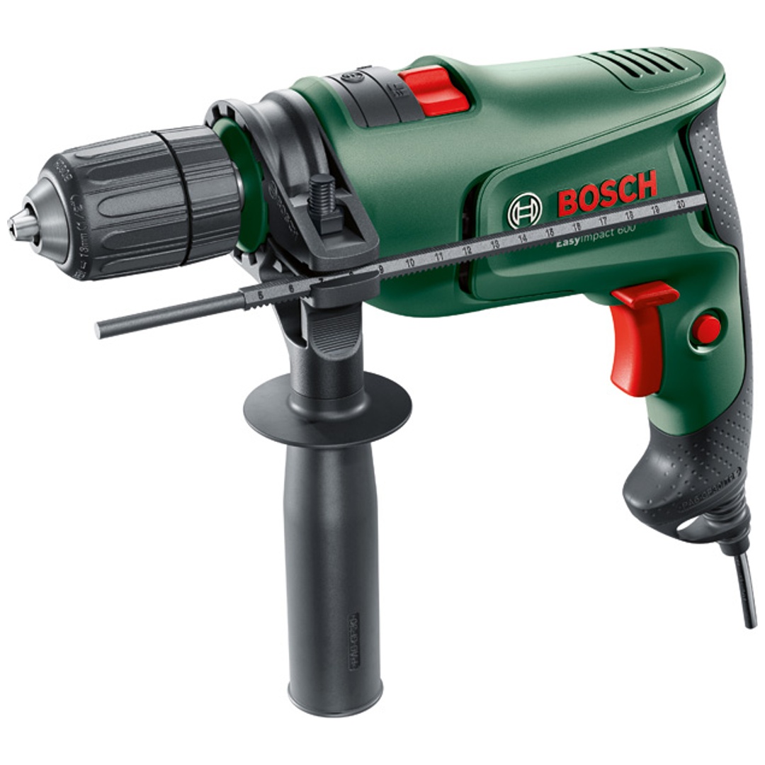 Bosch Schlagbohrmaschine EasyImpact 600, incl. Zubehör, Tragekoffer