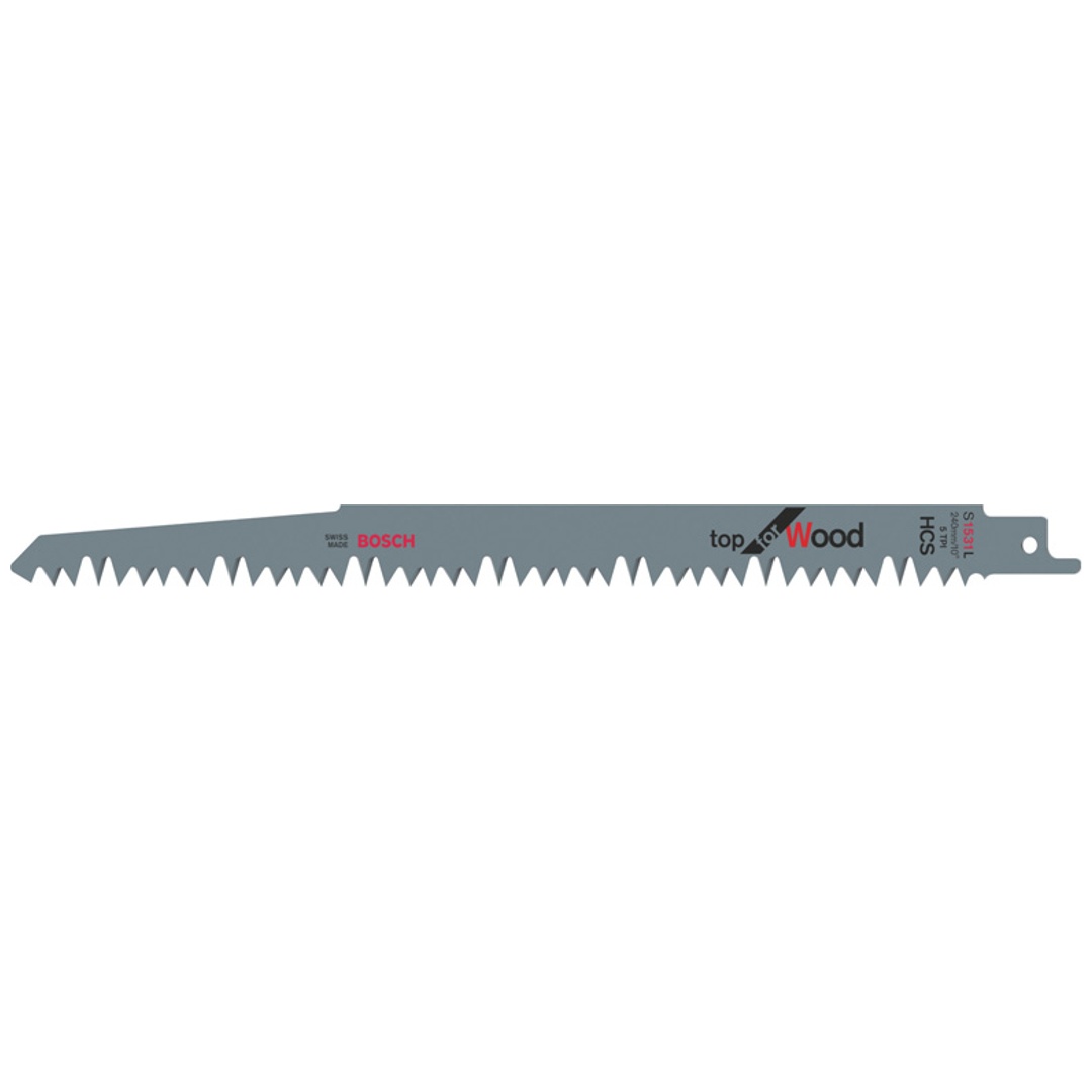 Bosch Säbelsägeblatt S 1531 L, Top for Wood, 2er-Pack