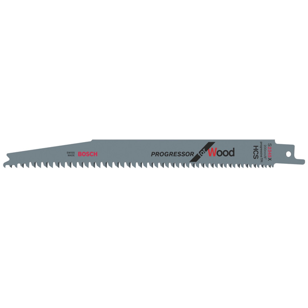 Bosch Säbelsägeblatt S 2345 X, Progressor for Wood, 2er-Pack