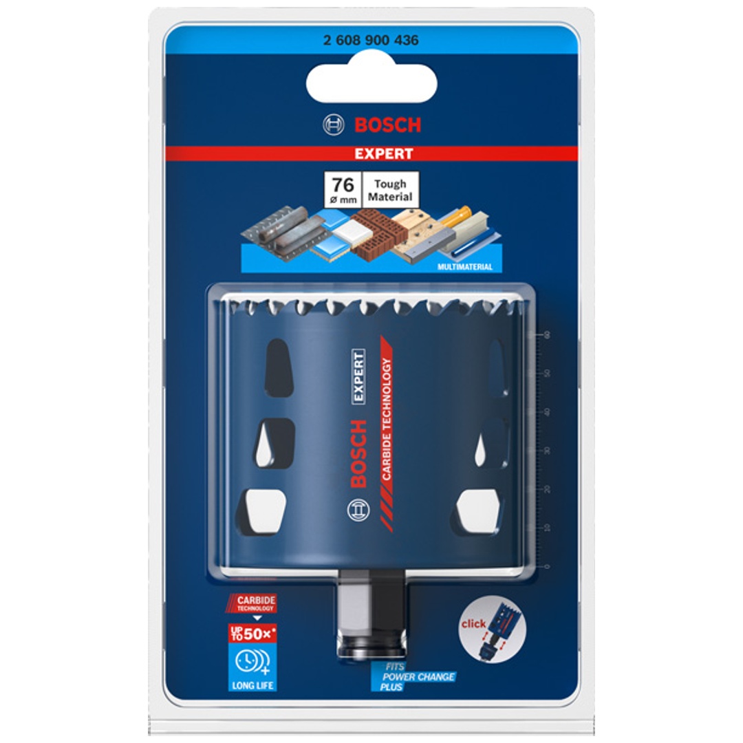 Bosch EXPERT Tough Material Lochsäge, 76 x 60 mm