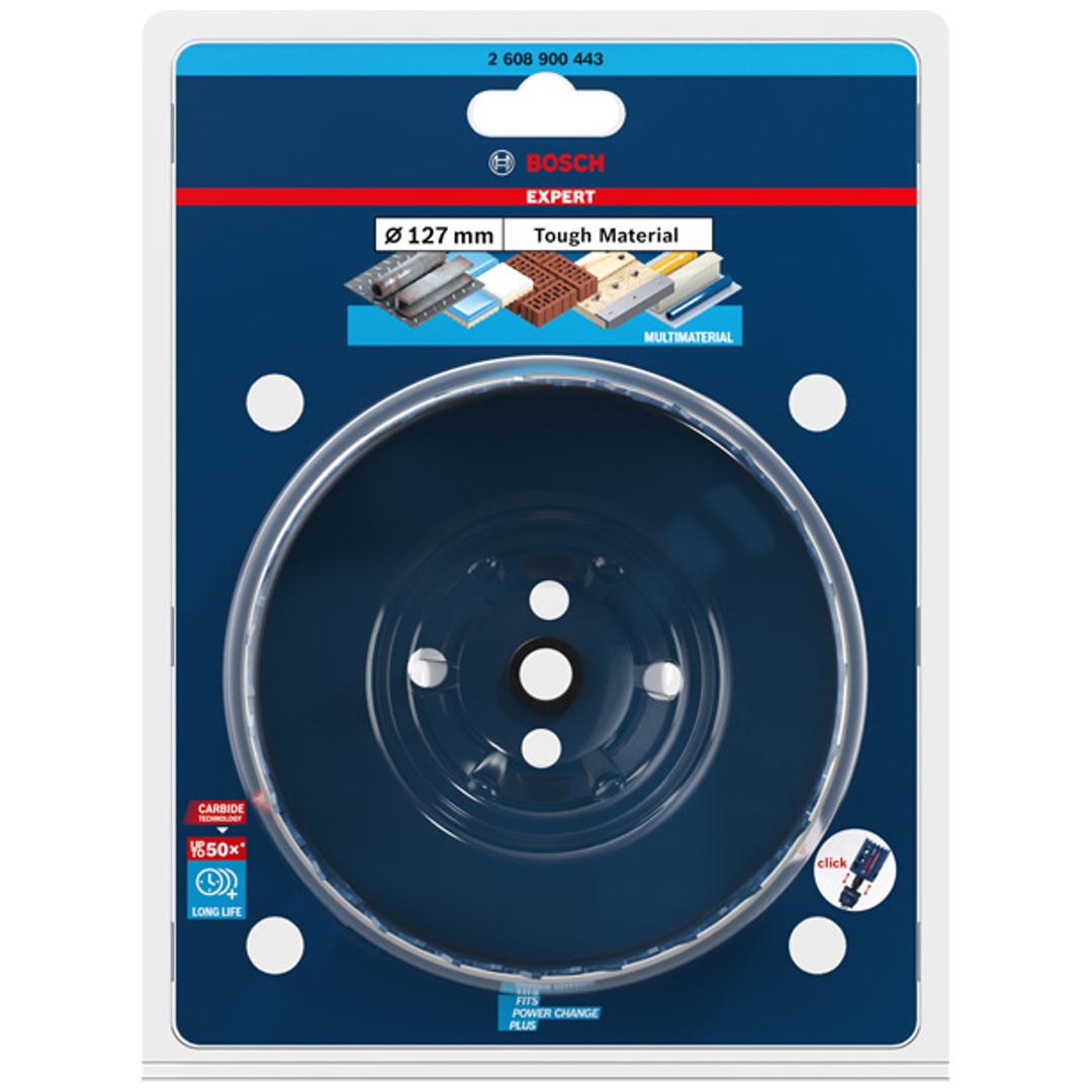 Bosch EXPERT Tough Material Lochsäge, 127 x 60 mm