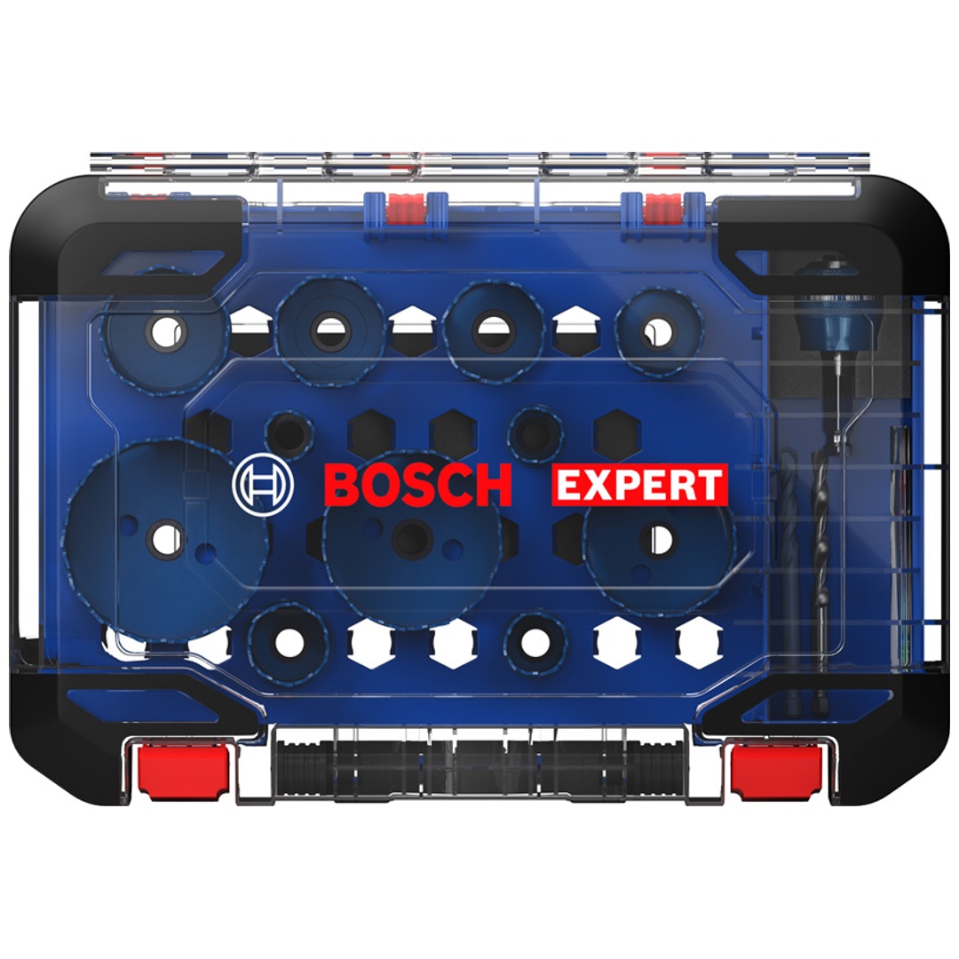 Bosch EXPERT Tough Material Lochsäge-Set, 20/22/25/32/35/40/44/51/60/68/76 mm, 14-tlg.