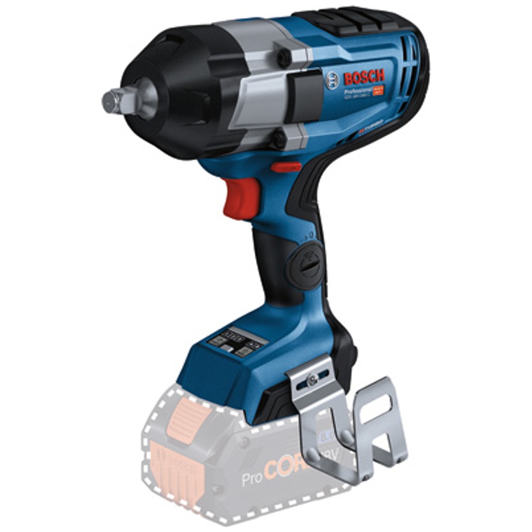 Bosch Professional Bosch Akku-Drehschlagschrauber BITURBO GDS 18V-1000 C, Solo Version, im Karton
