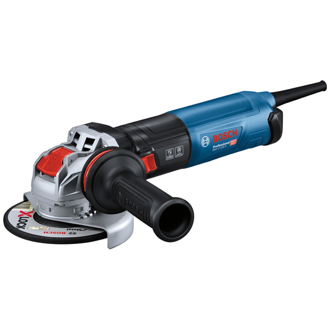 Bosch Professional Bosch Winkelschleifer mit X-LOCK GWX 17-125 S, mit Zubehör