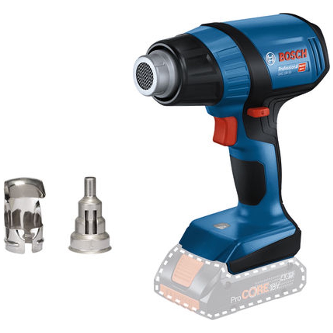 Bosch Akku-Heißluftgebläse GHG 18V-50, incl. Zubehör, Karton