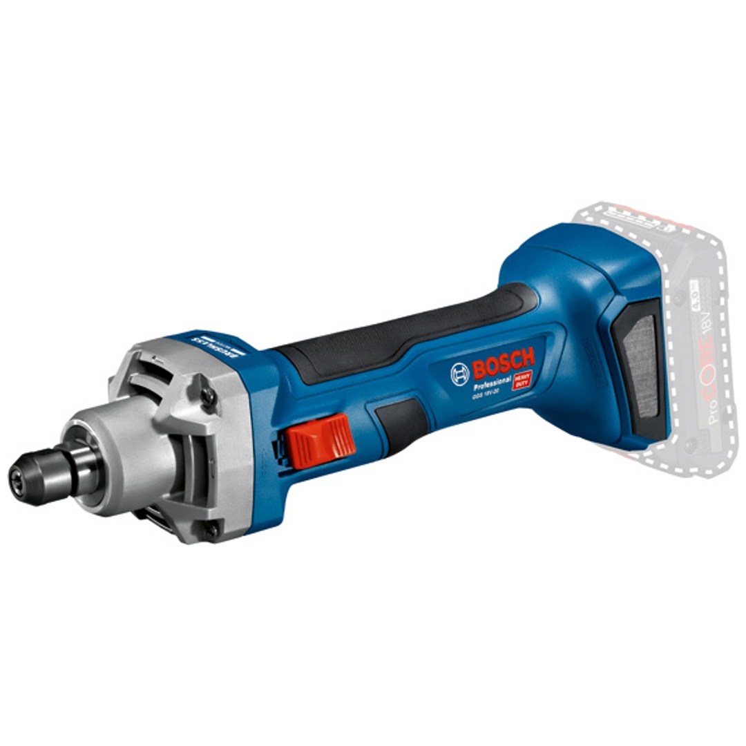 Bosch Professional Bosch Akku-Geradschleifer GGS 18V-20, mit 2x Einmaulschlüssel 19 mm