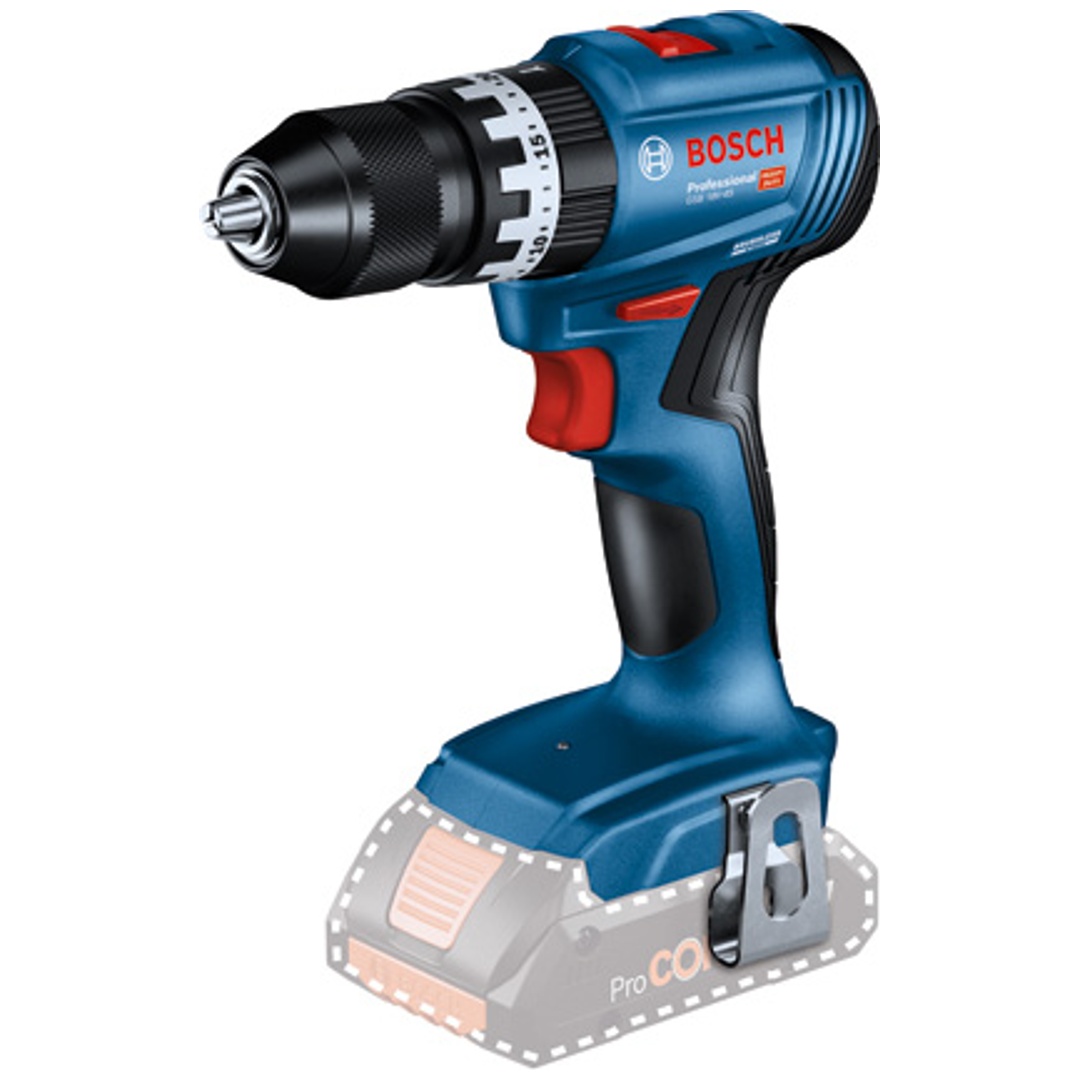 Bosch Professional Bosch Akku-Bohrschrauber GSB 18V-45, Solo Version, im Karton