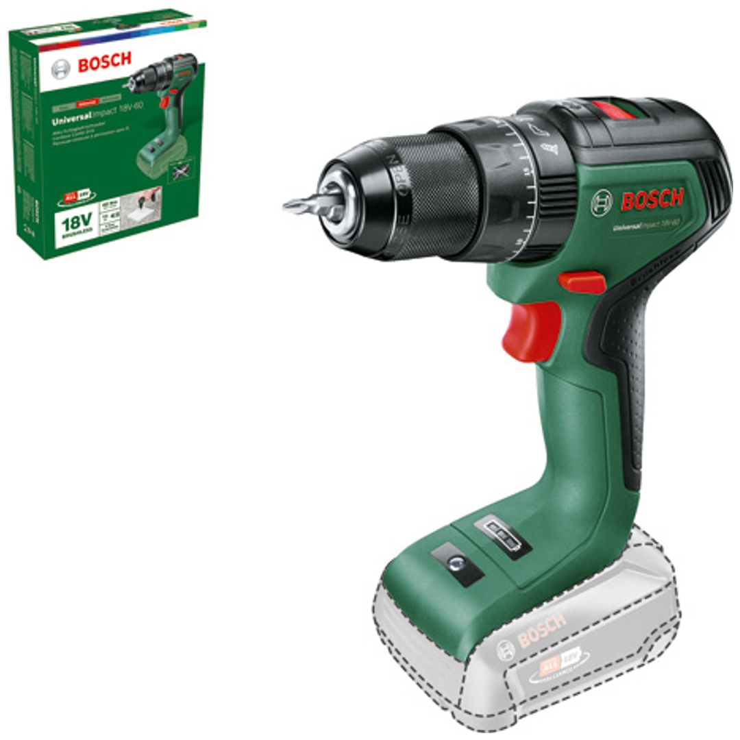Bosch Akku-Schlagbohrmaschine UniversalImpact 18V-60