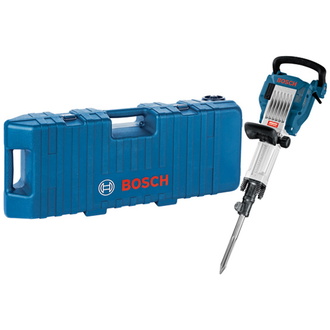 Bosch Schlaghammer GSH 16-30, incl. Spitzmeißel, Zubehör, Trolley