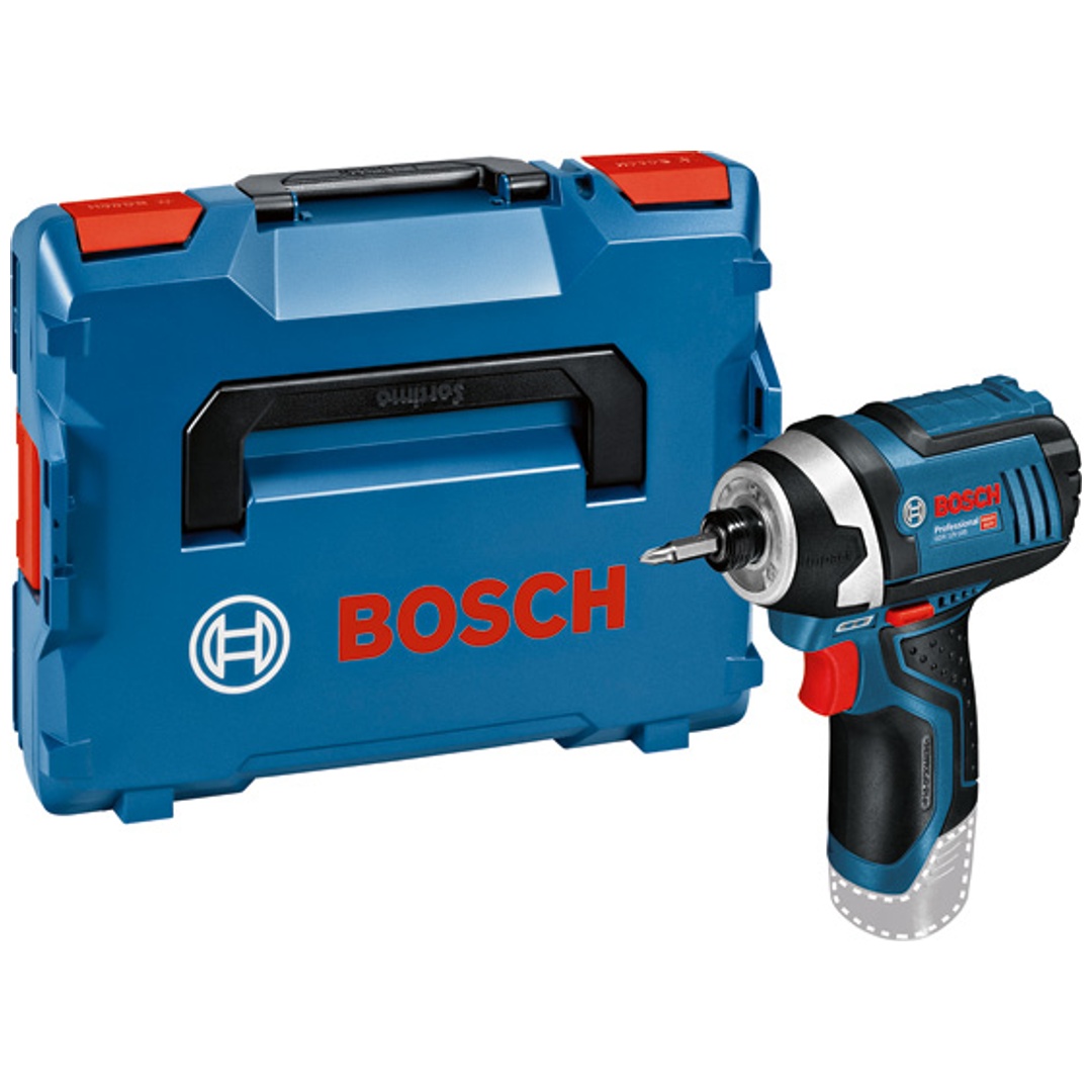 Bosch Akku-Drehschlagschrauber GDR 12V-105, Solo Version, L-BOXX
