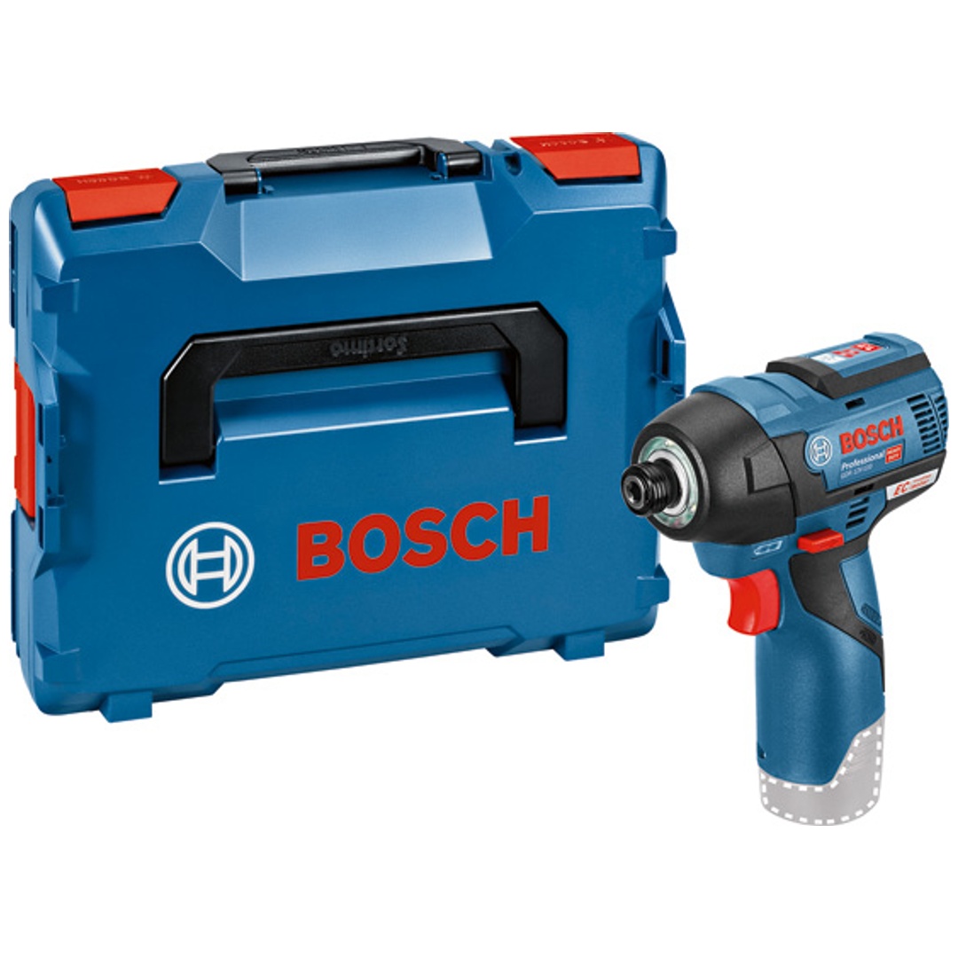 Bosch Akku-Drehschlagschrauber GDR 12V-110, Solo Version, L-BOXX