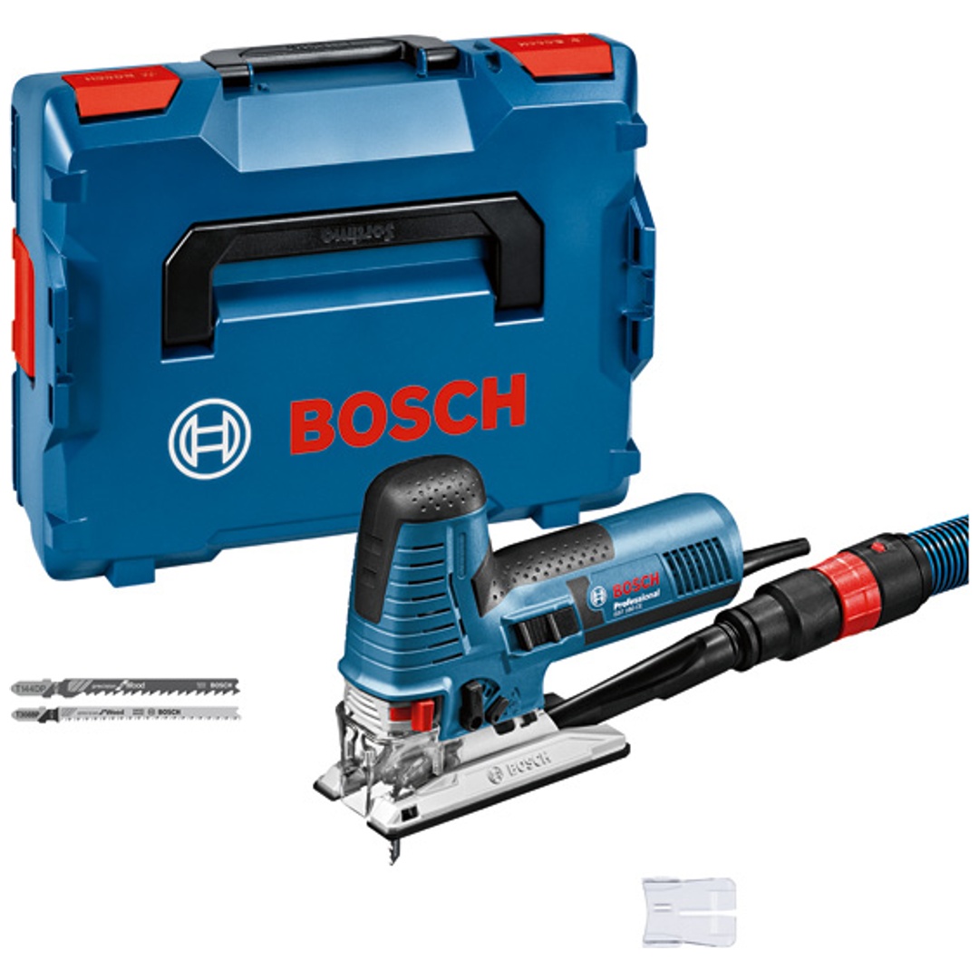 Bosch Professional Bosch Stichsäge GST 160 CE, incl. 3x Stichsägeblatt, Zubehör, L-BOXX