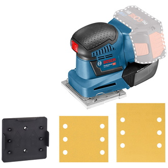 Bosch Akku-Schwingschleifer GSS 18V-10, Basisversion im Karton (ohne Akku und Ladegerät)