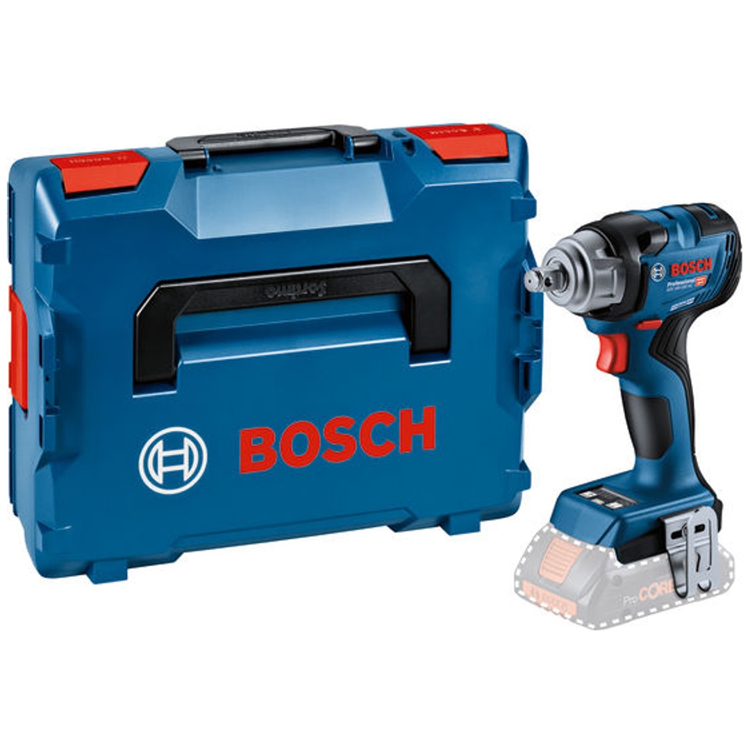 Bosch Akku-Drehschlagschrauber GDS 18V-330 HC, L-BOXX 136, 1 x Bluetooth GCY 42