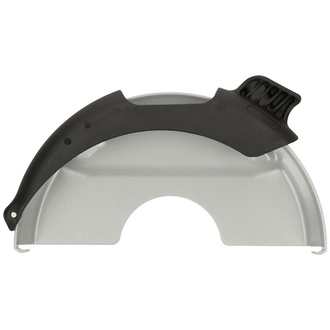 Schutzkombinationshaube zum Schneiden, Aufhebelung aus Metall