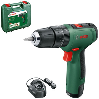 Bosch Akku-Zweigang-Schlagbohrschrauber EasyImpact 1200, incl. 1x Akku PBA, Ladegerät, Tragekoffer
