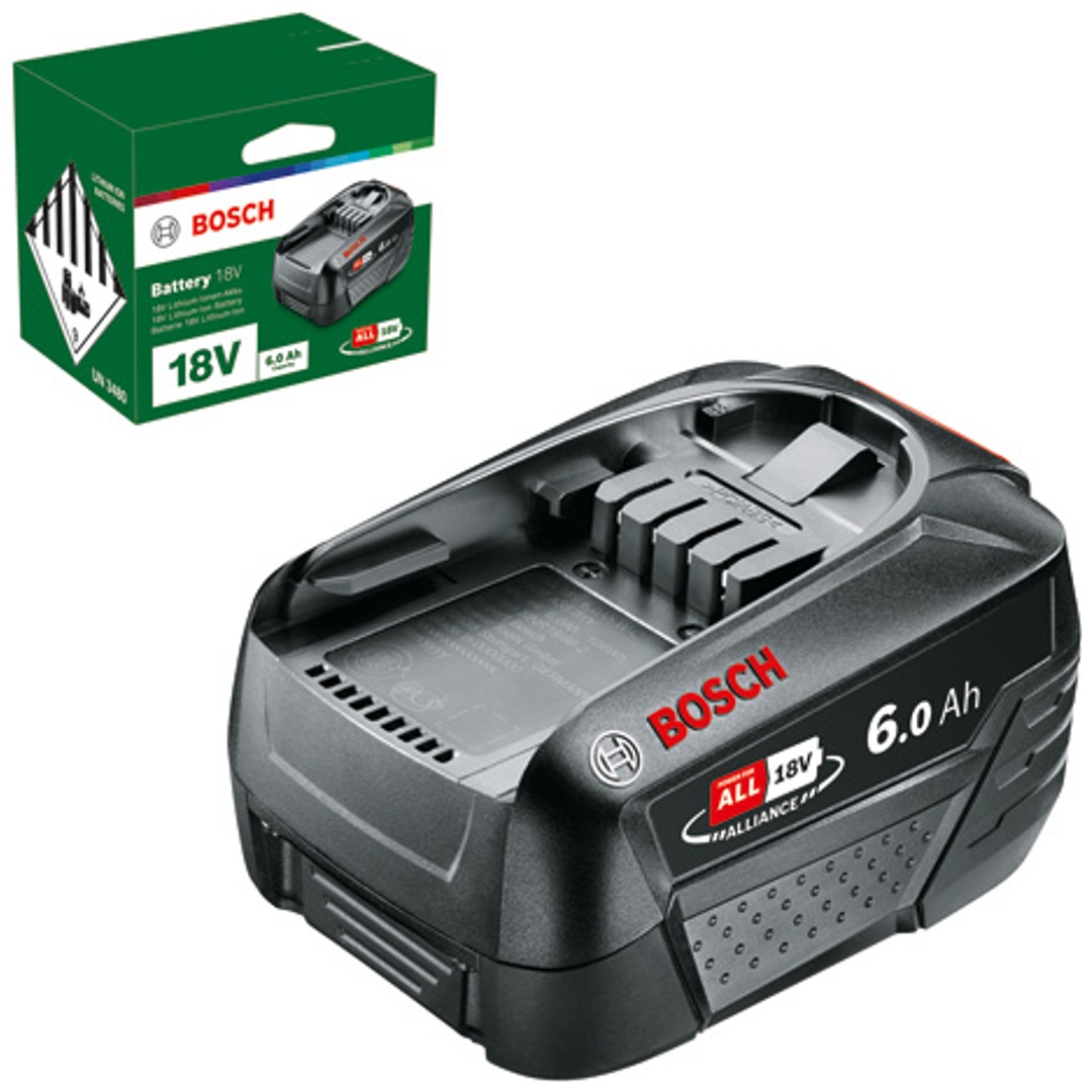Bosch Akkupack 18V Lithium-Ionen PBA 6Ah