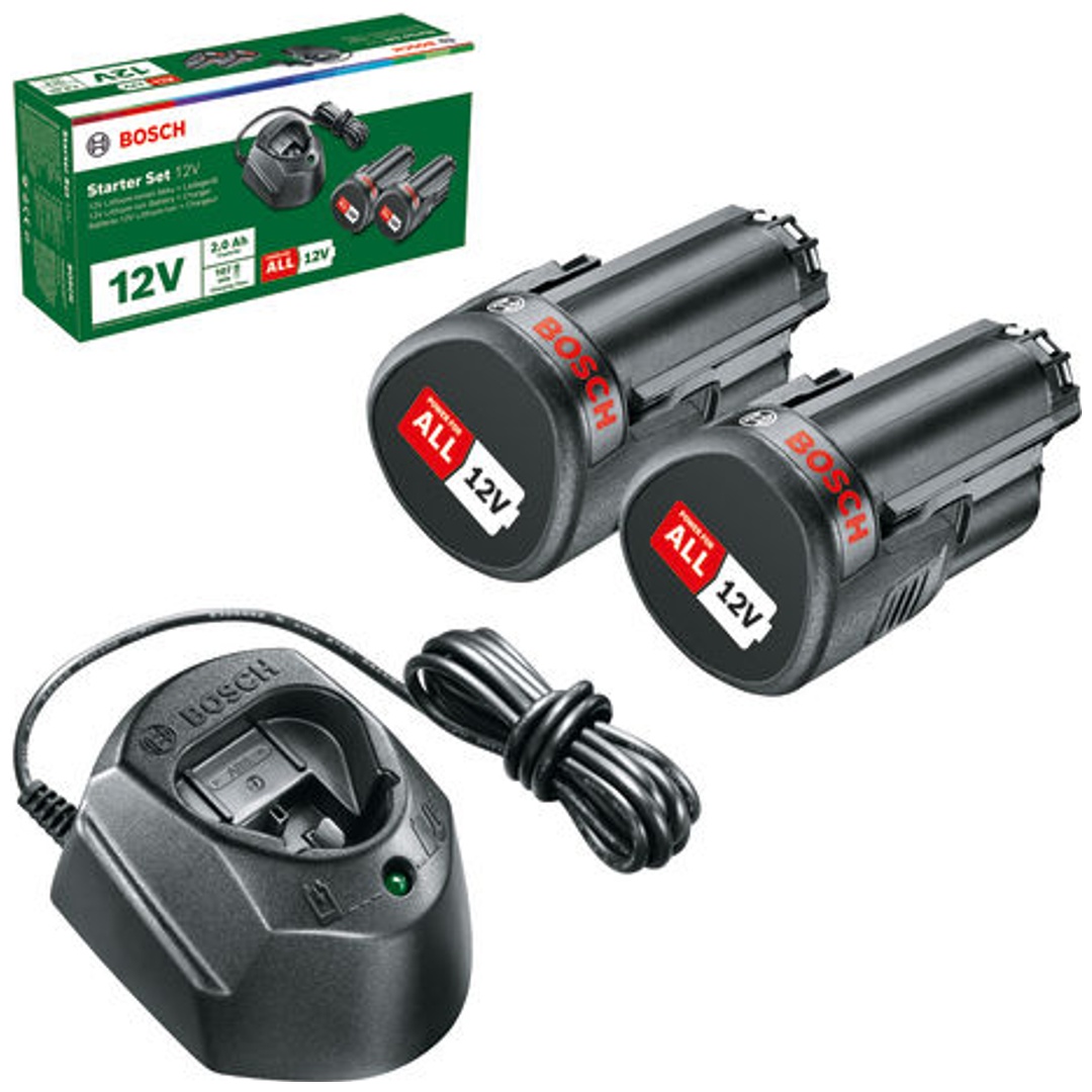 Bosch Starter-Set 12V (2 x 1,5 Ah & GAL 1210 CV)