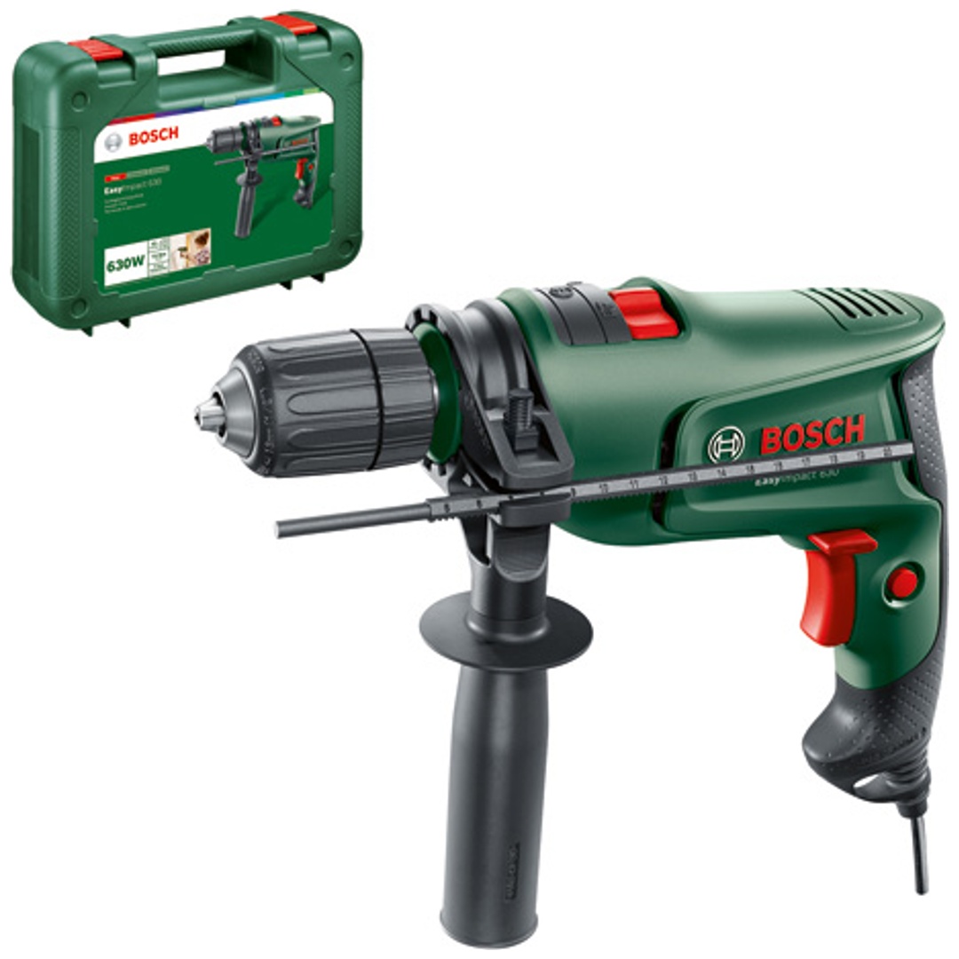 Bosch Schlagbohrmaschine EasyImpact 630, incl. Zubehör, Tragekoffer