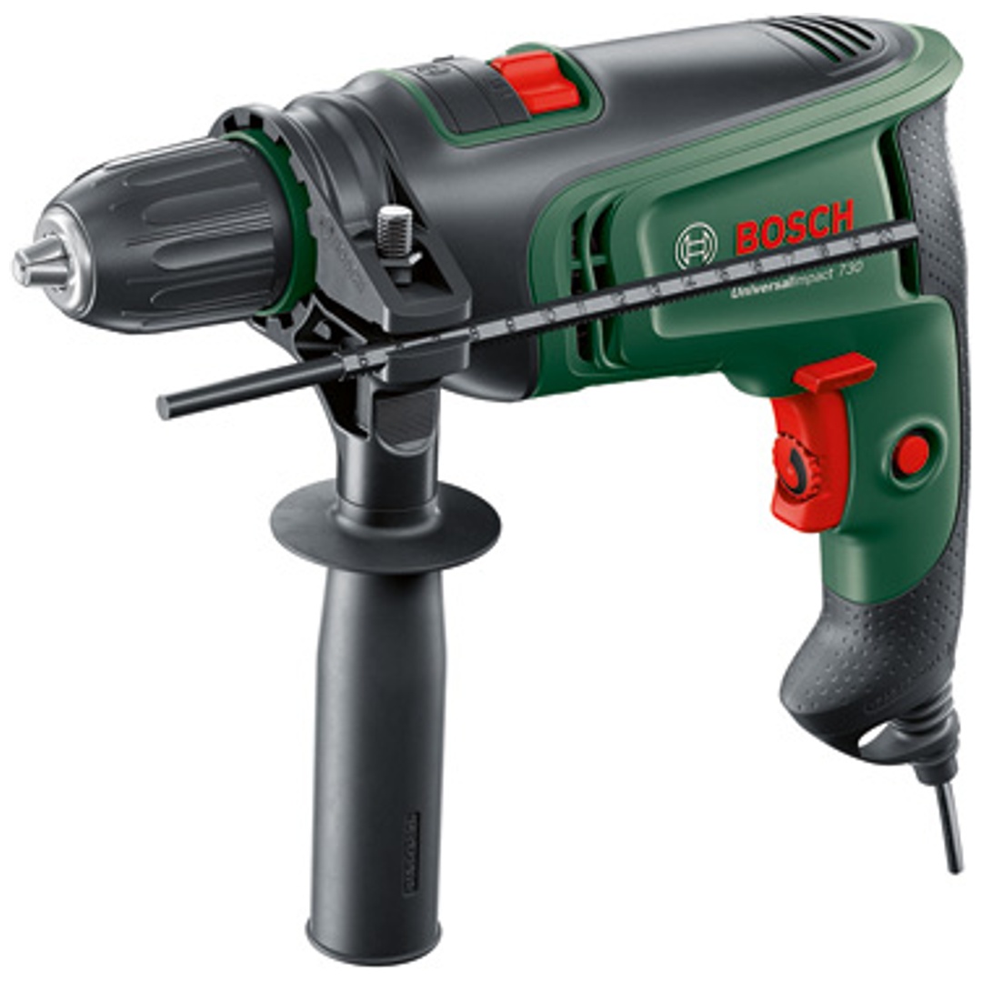 Bosch Schlagbohrmaschine UniversalImpact 730, incl. Zubehör, Tragekoffer
