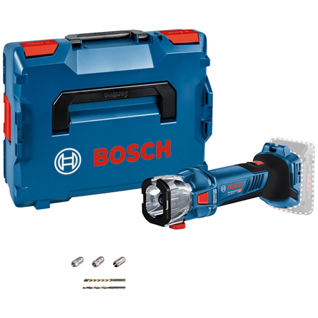 Bosch Akku-Rotationswerkzeug GCU 18V-30, incl. Zubehör, L-BOXX