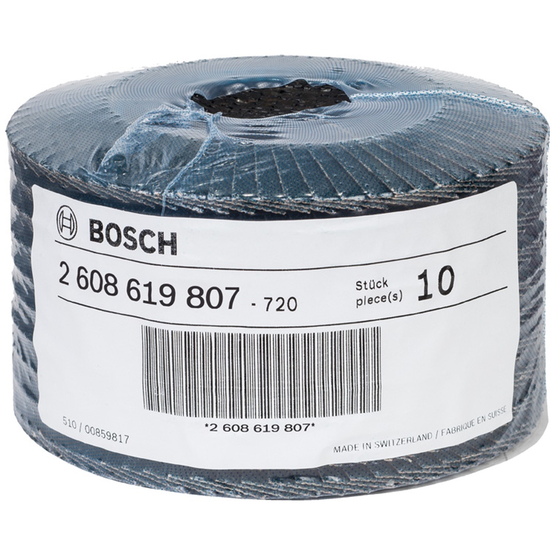 Bosch X-LOCK-Fächerschleifscheibe X551, Expert for Metal, K: 40, Scheibend.: 115 mm