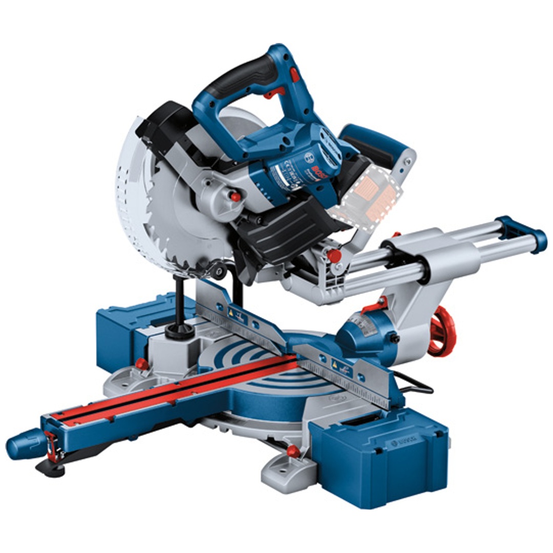 Bosch Akku-Kapp- und Gehrungssäge BITURBO GCM 18V-216 D, incl. Kreissägeblatt, Zubehör, Karton
