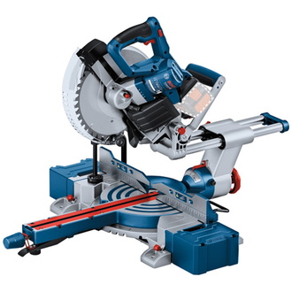 Bosch Akku-Kapp- und Gehrungssäge BITURBO GCM 18V-254 D, incl. Kreissägeblatt, Zubehör, Karton