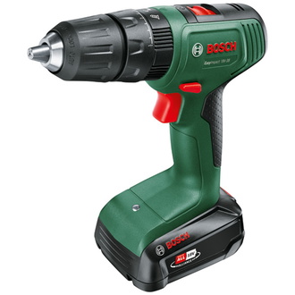 Bosch Akku-Bohrschrauber EasyImpact 18V-38, incl. 1x Akku PBA 2 Ah, Ladegerät, Doppelbit, Tragekoffer