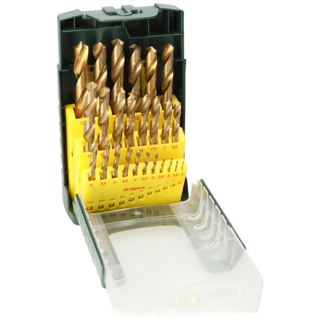 Bosch 25-teiliges HSS-TiN-Metallbohrer-Set