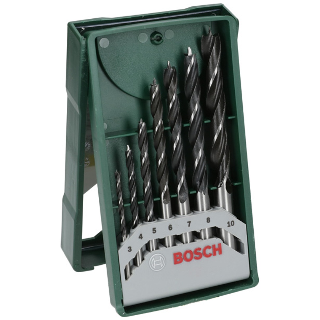 Bosch Mini-X-Line-Holzbohrer-Set, 7-teilig