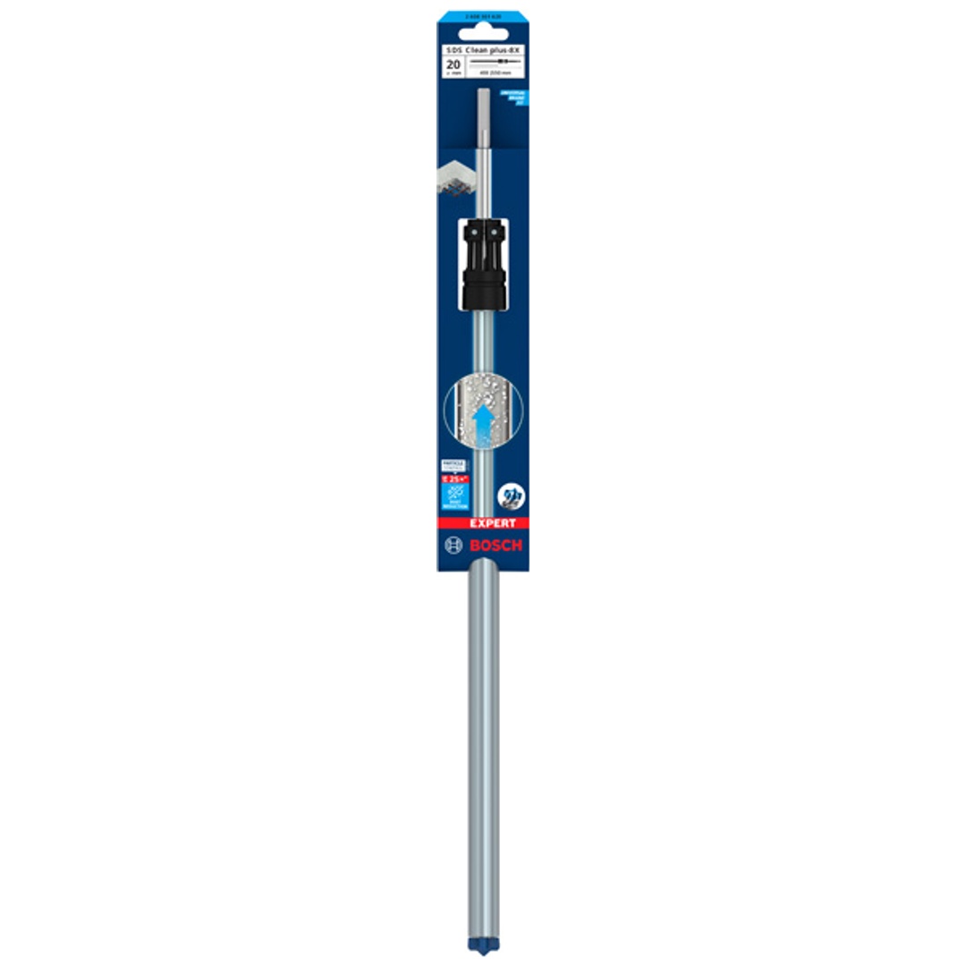 Bosch EXPERT Saugbohrer SDS Clean plus-8X Hammerbohrer, 20 x 400 x 550 mm