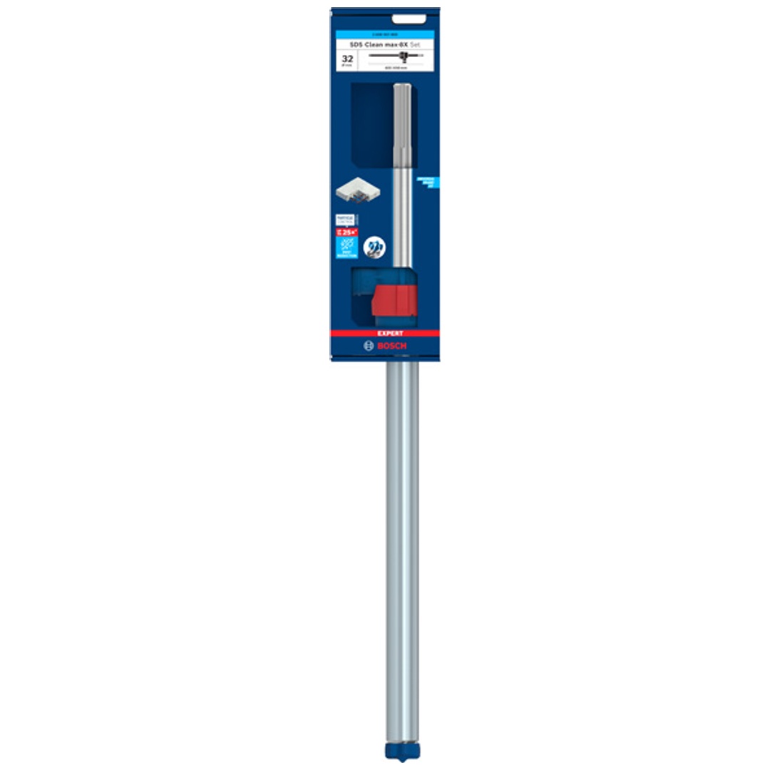 Bosch EXPERT Saugbohrer SDS Clean max-8X Hammerbohrer-Set, 32 x 400 x 650 mm
