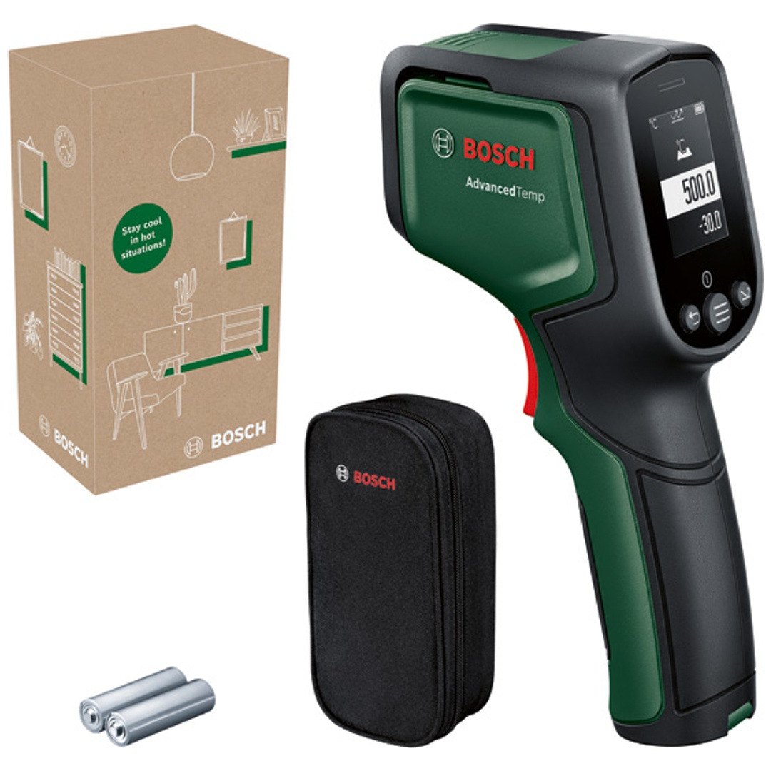 Bosch Thermodetektor AdvancedTemp, incl. Zubehör, eCommerce-Karton