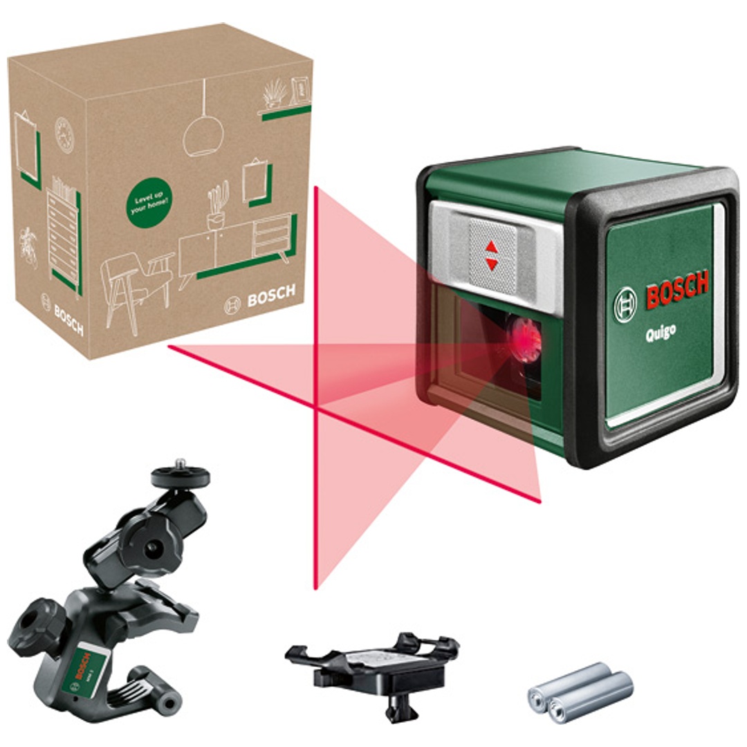 Bosch Kreuzlinien-Laser Quigo, incl. Zubehör