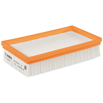 Bosch Polyester-Flachfaltenfilter. Für Staubsauger