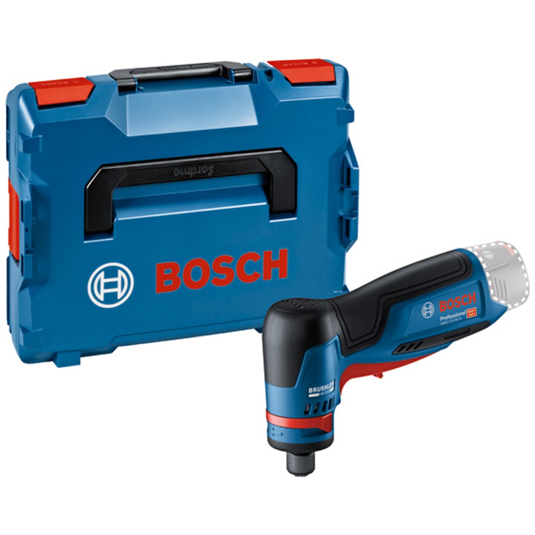 Bosch Akku-Geradschleifer GWG 12V-50 S, incl. L-BOXX mit Einlagen