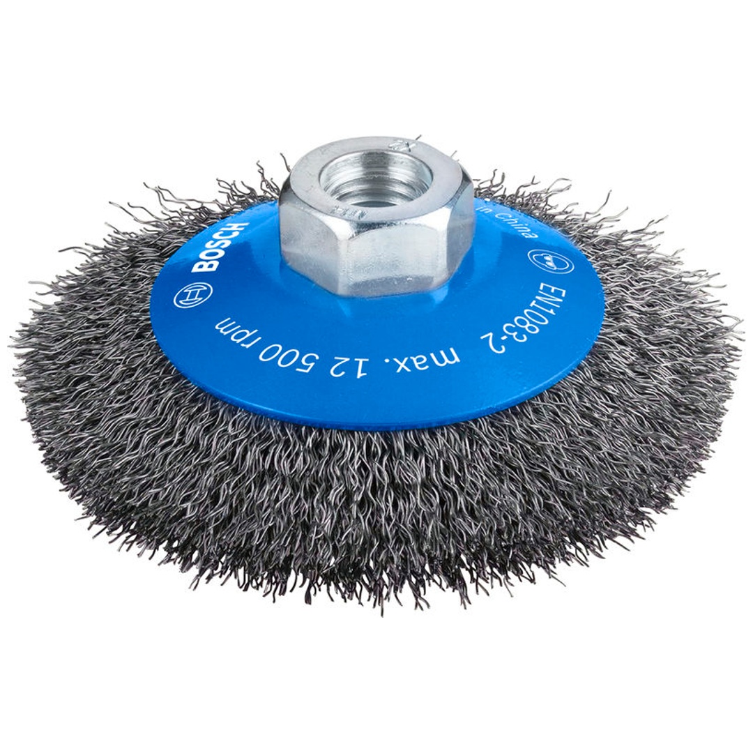 Bosch PRO Metal clean Kegelbürste, 100 x 0,3 mm, Gewinde