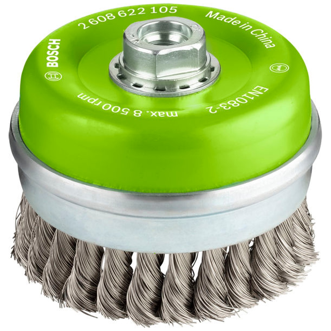 Bosch PRO Stainless Steel heavy Topfbürste, 100 x 0,35 mm, Gewinde