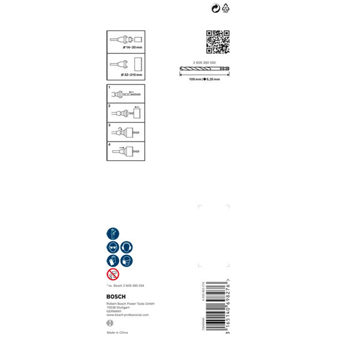 Bosch SDS-plus-Adapter, 14 - 210 mm