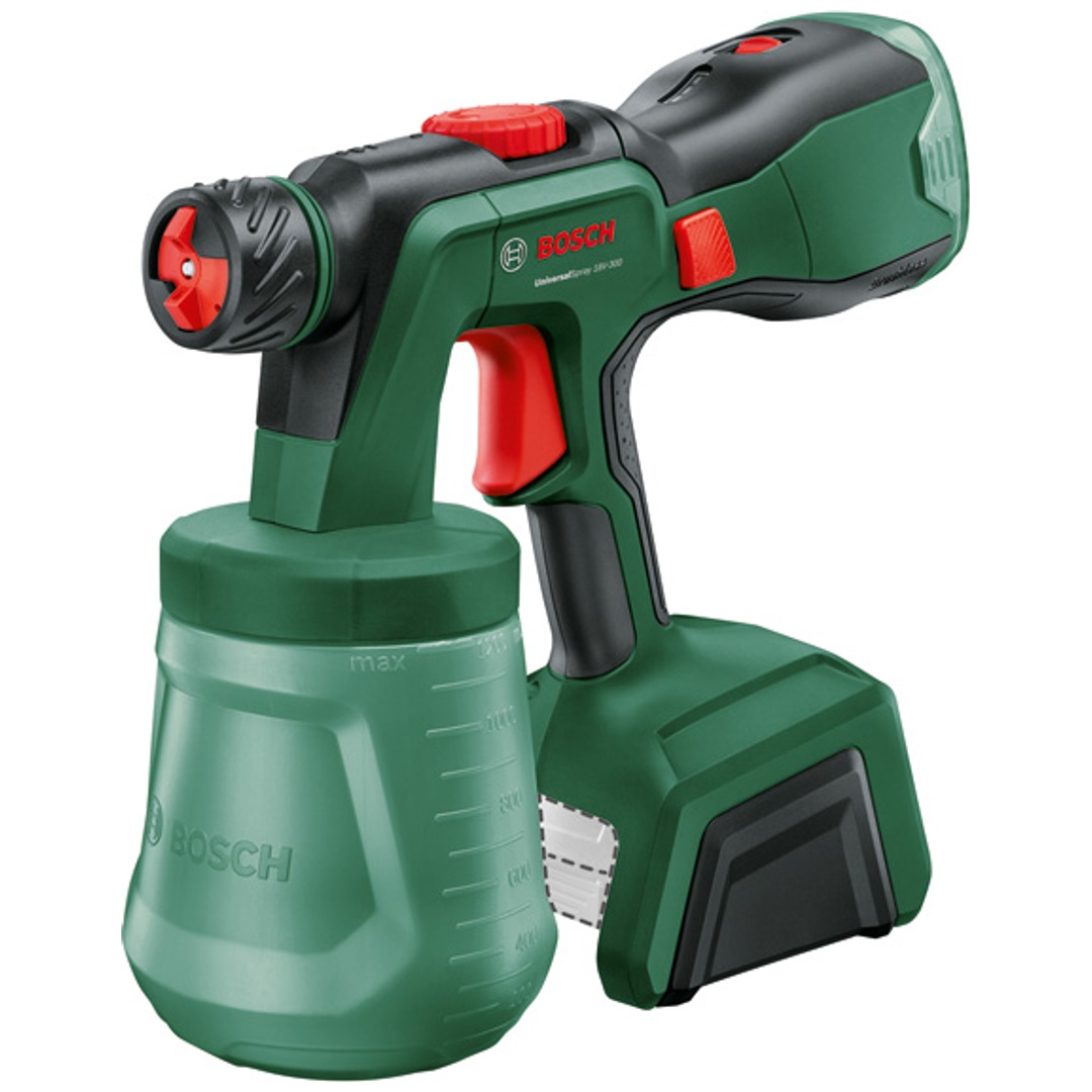 Bosch Akku-Sprühpistole UniversalSpray 18V-300, Karton