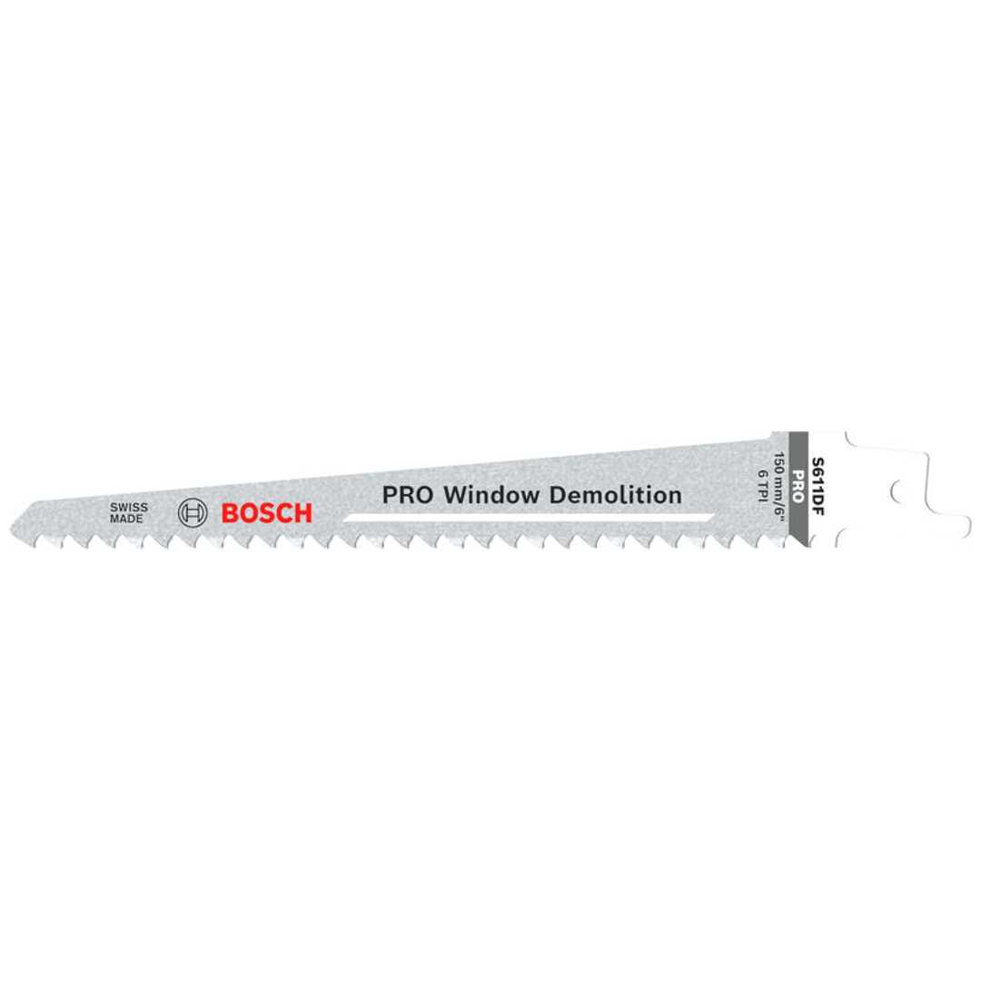 Bosch PRO Window Demolition S611DF Säbelsägeblatt, 1,25 x 19 x 150 mm, 2-tlg.